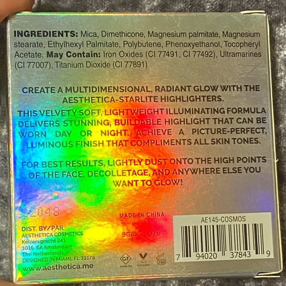 NIB Aesthetica Starlite Highlighter in Cosmos - Picture 3 of 3